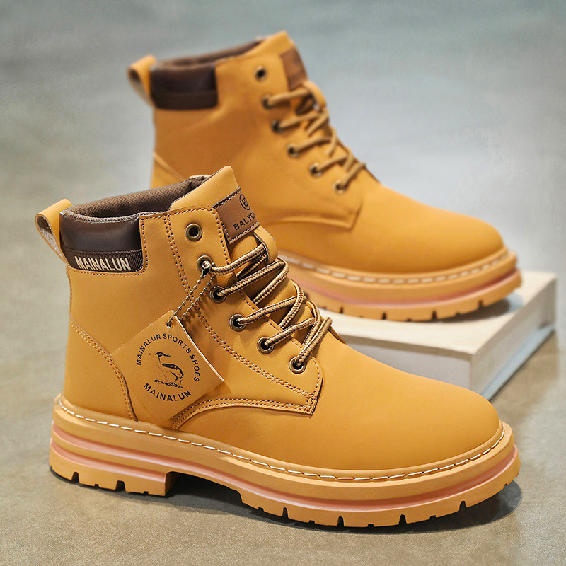 Men'S Fashion Essentials - Classic Men High Top Boots High