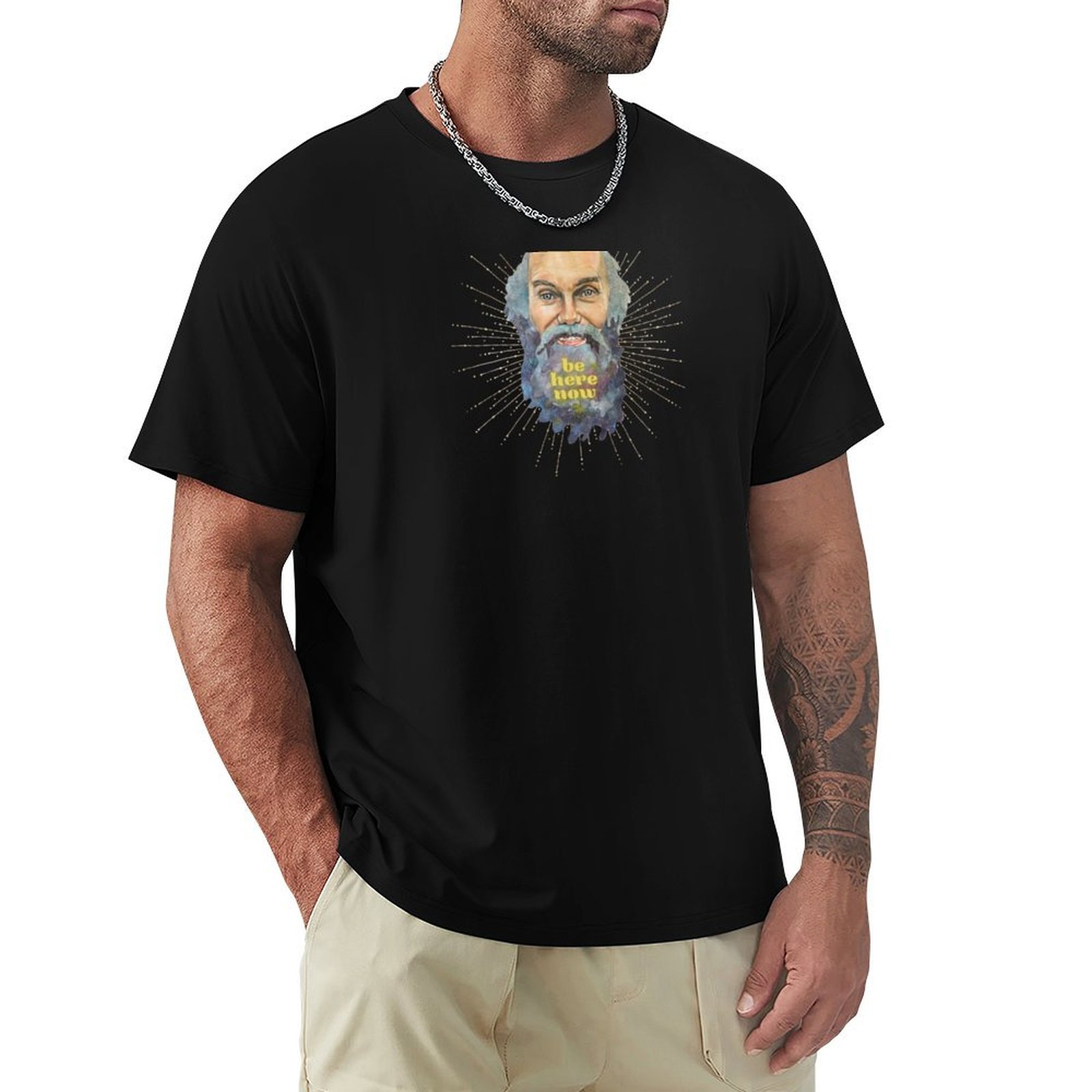 Men'S Fashion Now - Ram Dass Be Here Now Gold