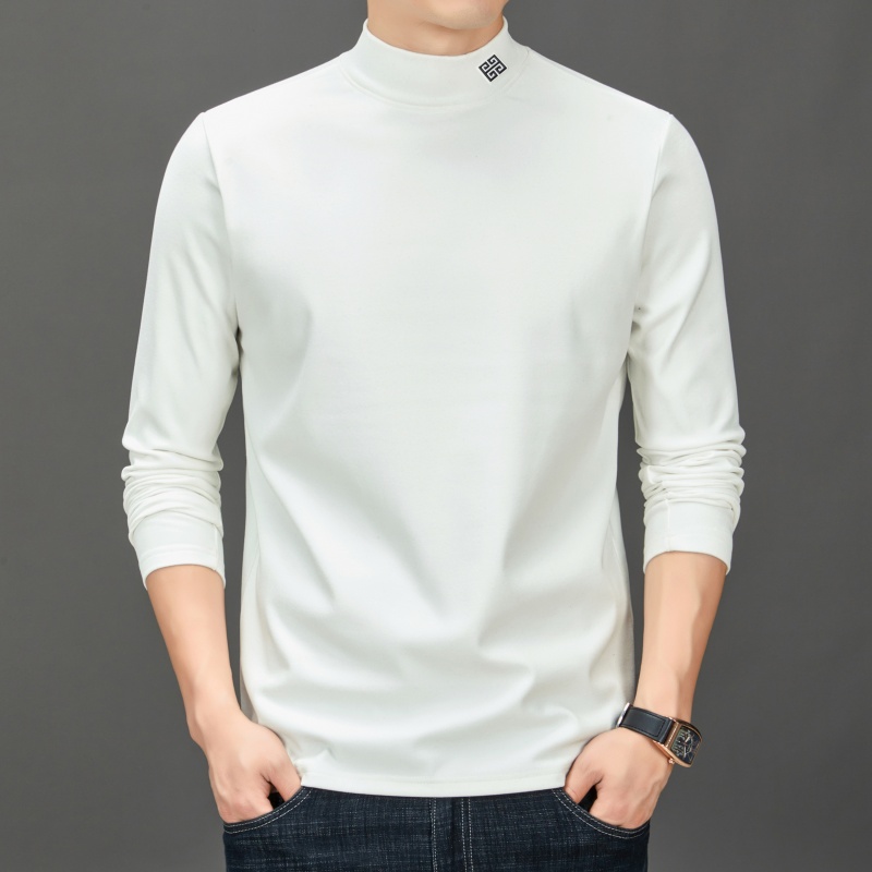 Men'S Fashion Clothing - Men's Fashion Trend Solid Color Semi