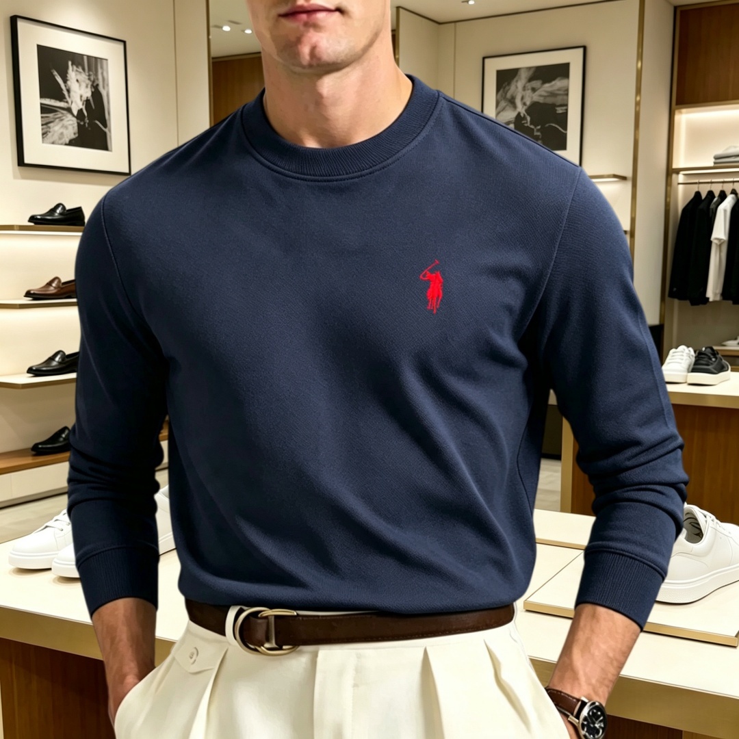 Men'S Fashion Brand - Soft cotton high-end brand men's long