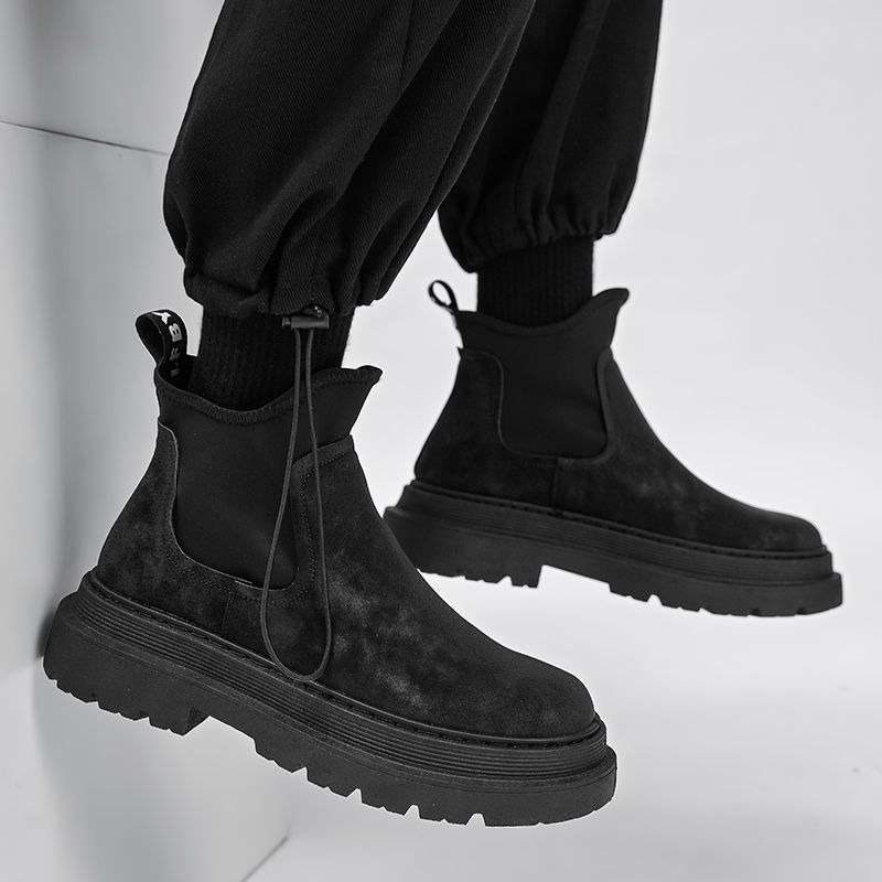 Chelsea Boots Men - 2026 Fall Men Chelsea Boots Chunky