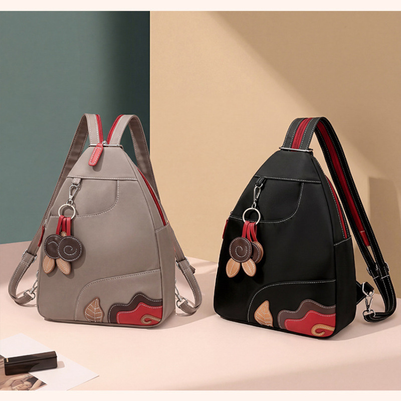 Men'S Fashion Bag - Women Backpack Outdoor Casual Waterproof Solid
