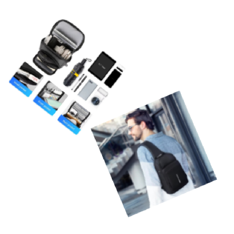 Men'S Fashion Bag - Mark Ryden Anti-thief Crossbody Bag Waterproof