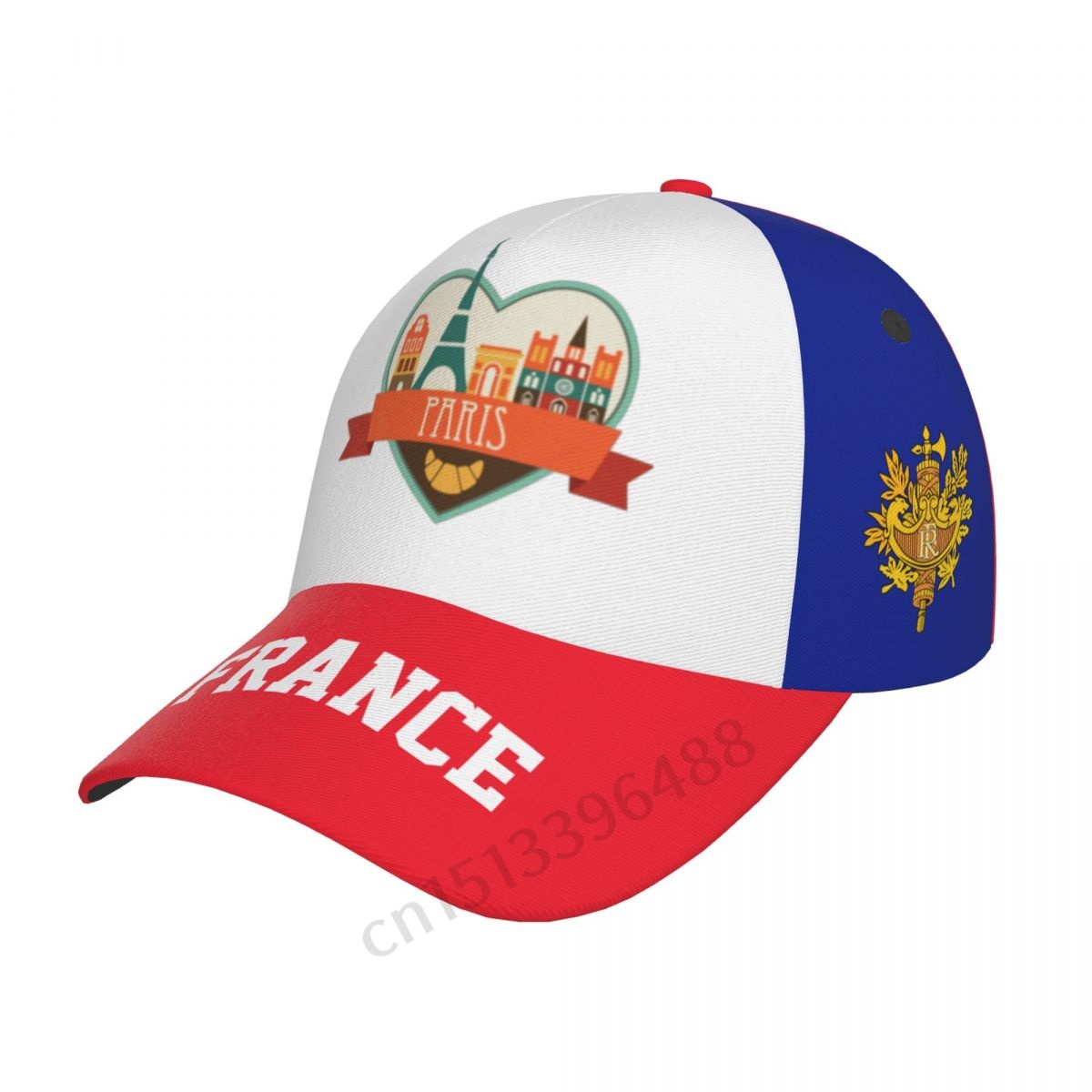 Men'S Fashion Paris 2025 - 2025 France Paris 3D Soccer Hats