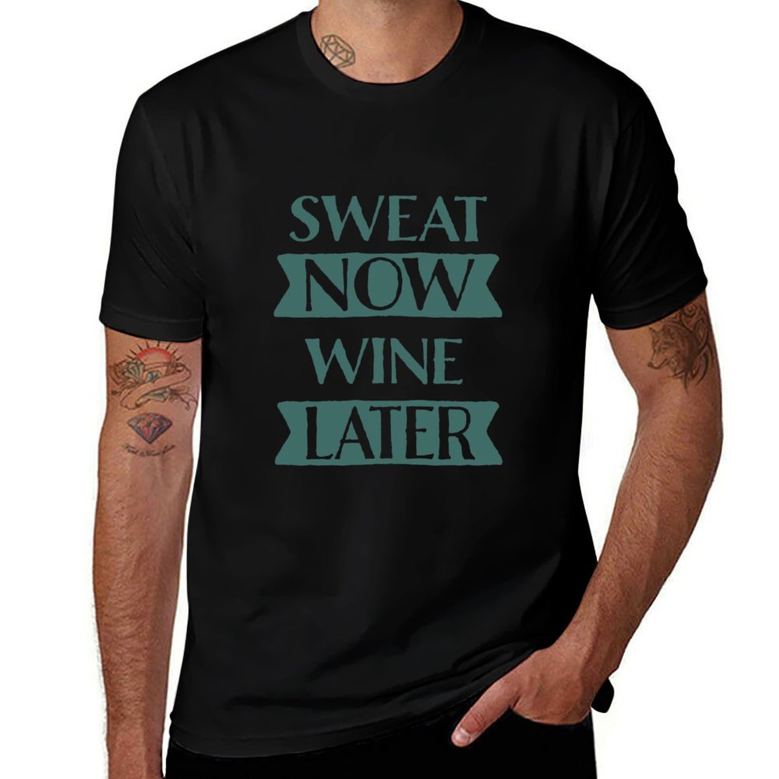 Funny Sweat Now Wine Later Wor - Men'S Fashion Now recension och pris