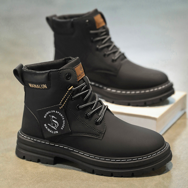 Classic Men High Top Boots Hig - Men'S Fashion Essentials recension och pris