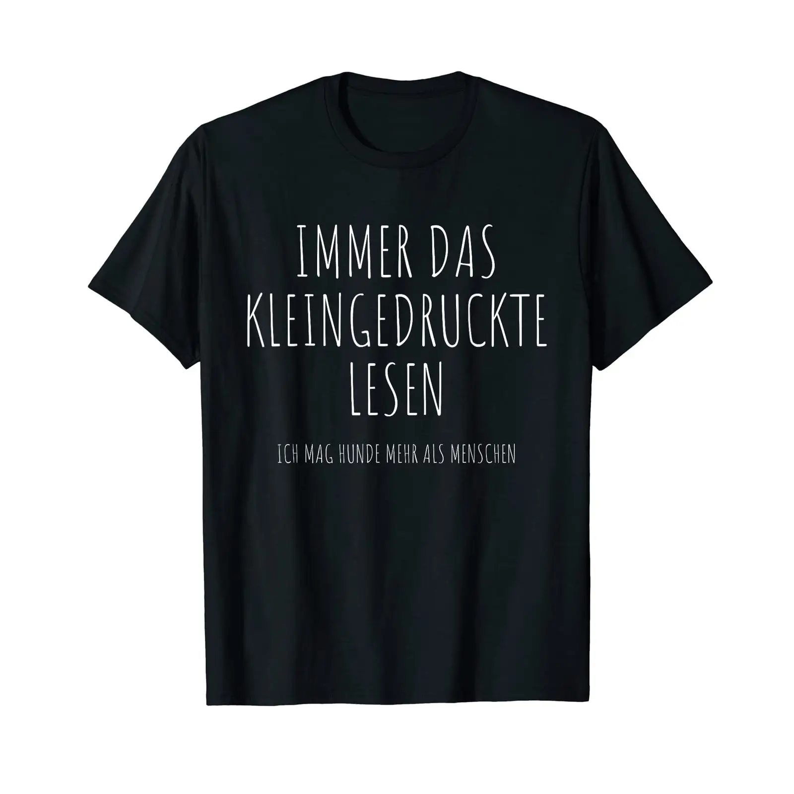 T shirt with German text Ich M - Men'S Fashion Mag recension och pris