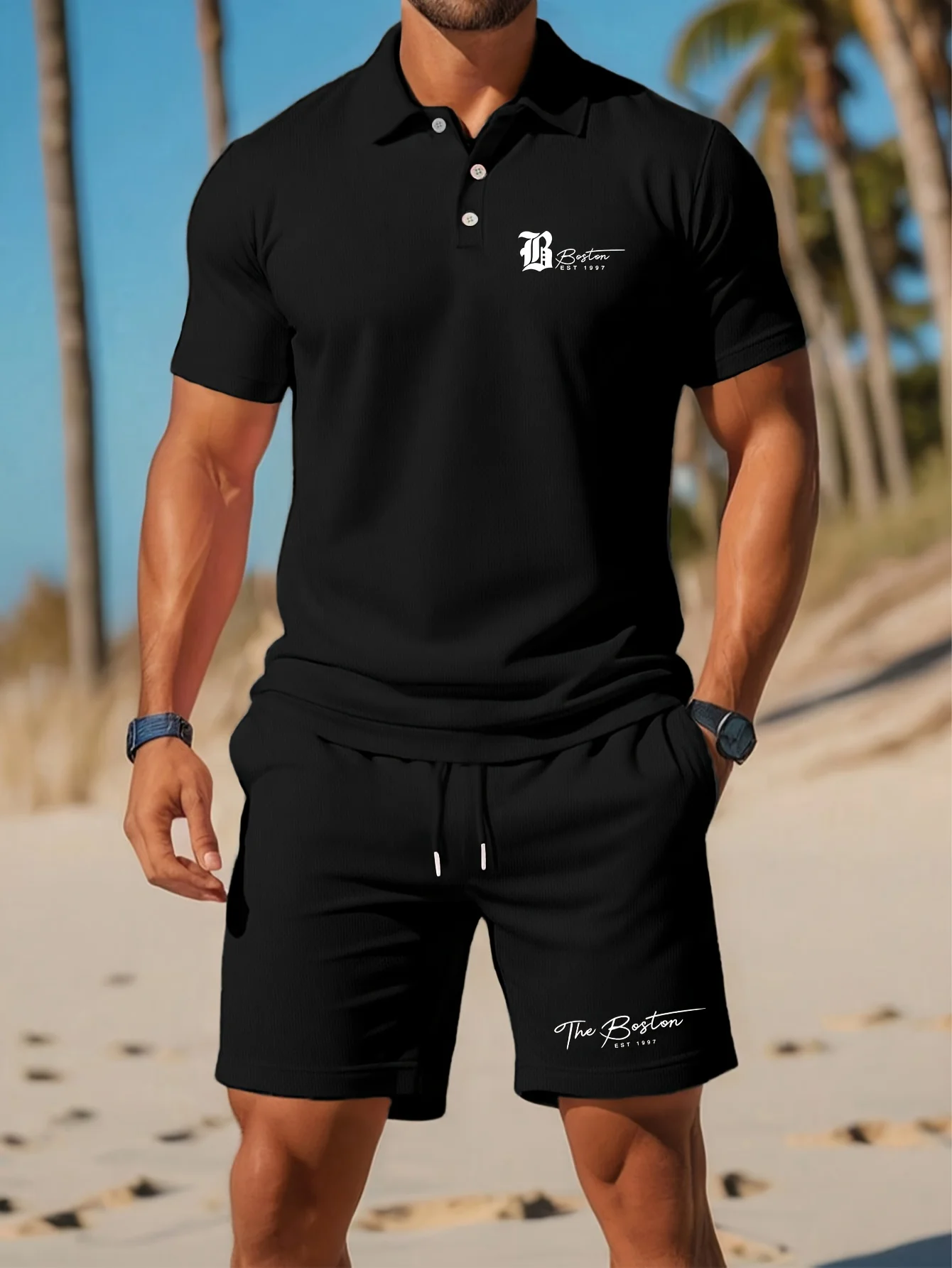 Summer New Men's Polo Shirt Se - Men'S Fashion Course recension och pris