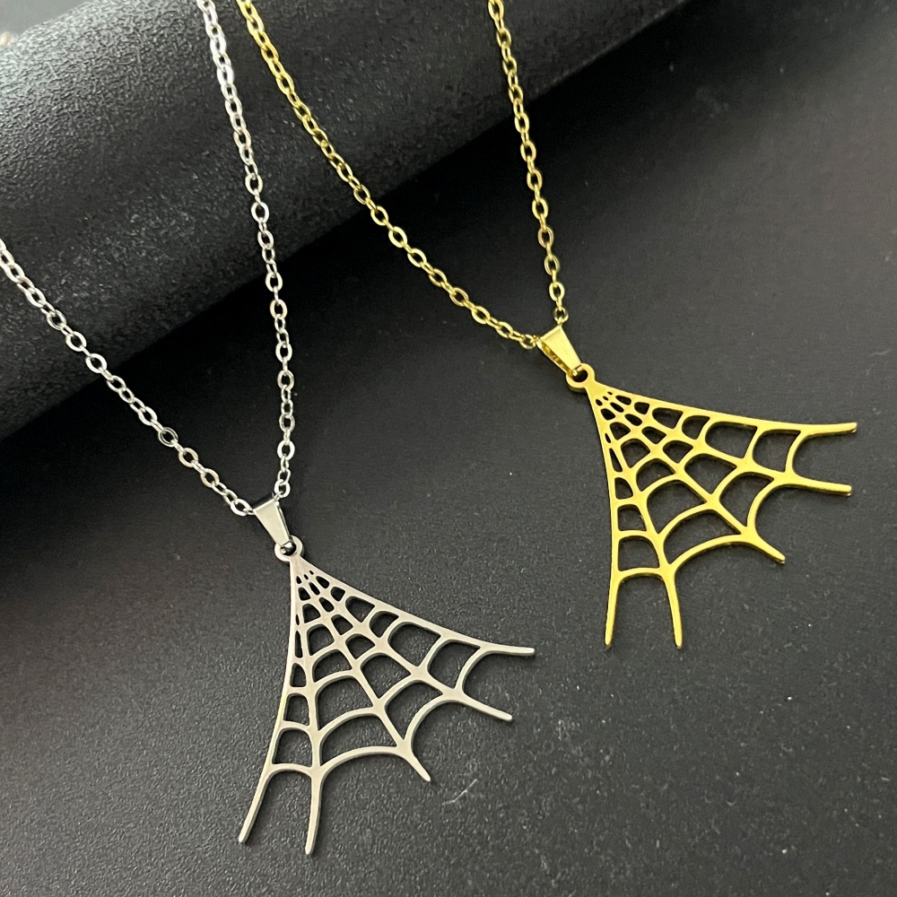 Stainless Steel Necklace Spide - Men'S Fashion Today recension och pris