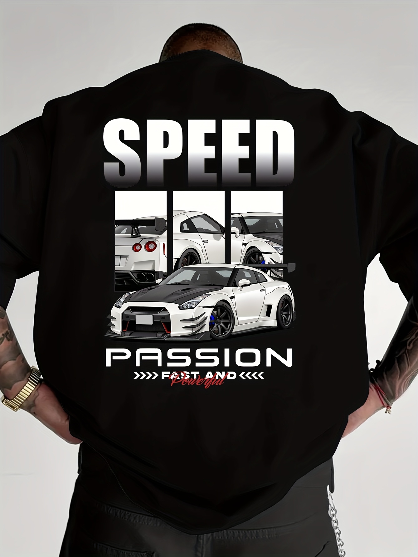 Mens Summer Pattern T-shirt Fa - Men'S Fashion Now recension och pris