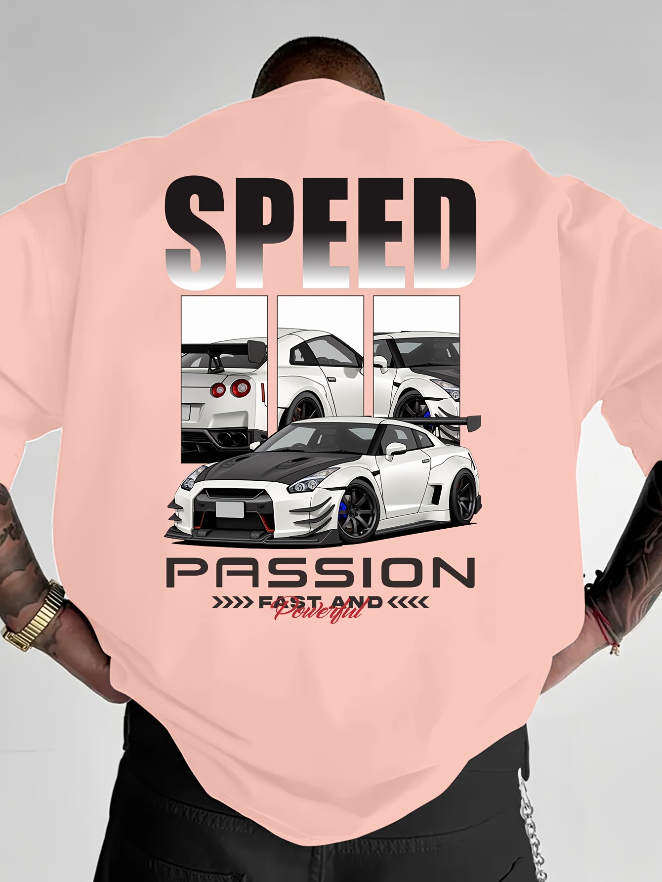 Mens Summer Pattern T-shirt Fa - Men'S Fashion Now recension och pris
