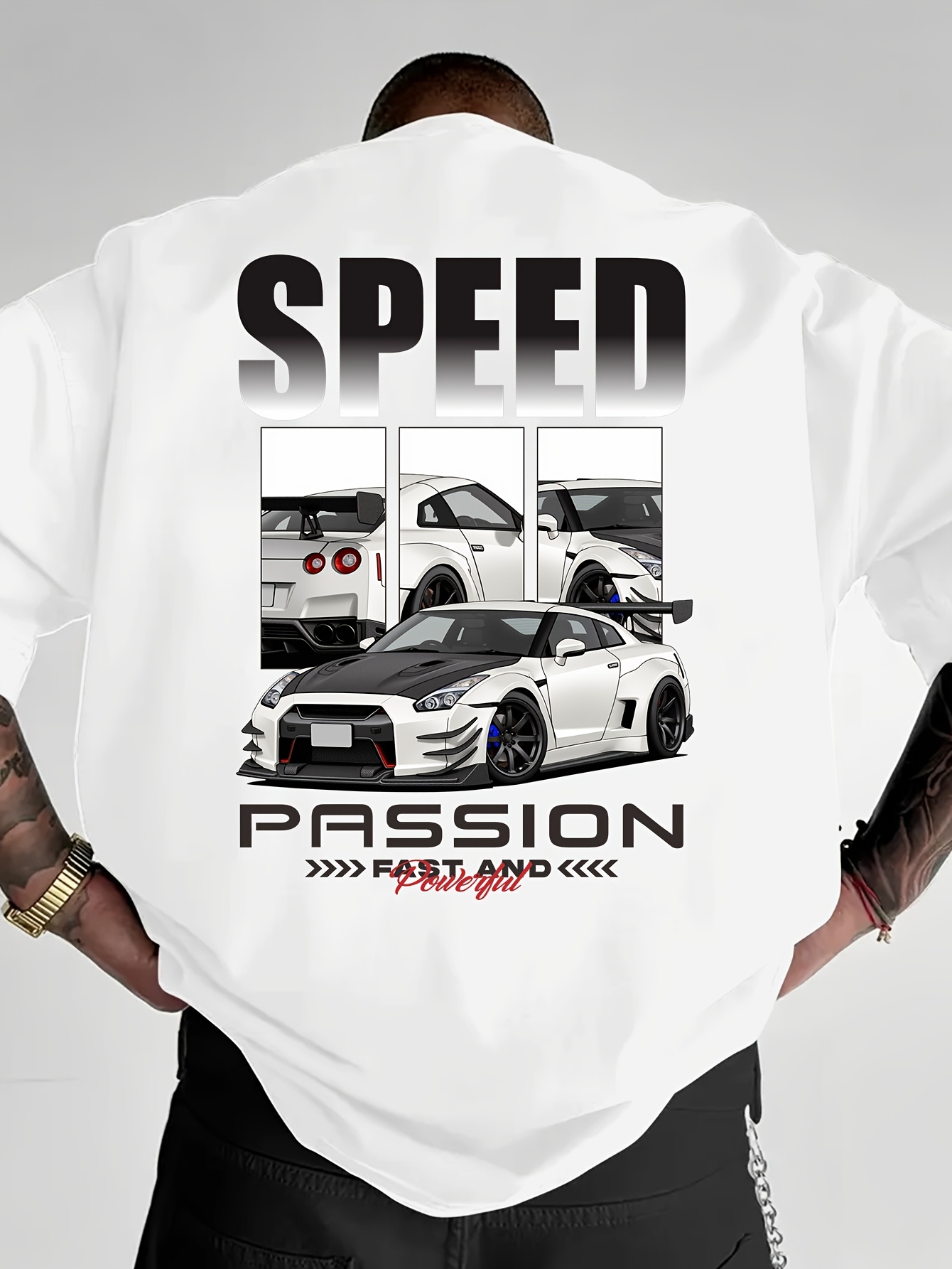 Mens Summer Pattern T-shirt Fa - Men'S Fashion Now recension och pris