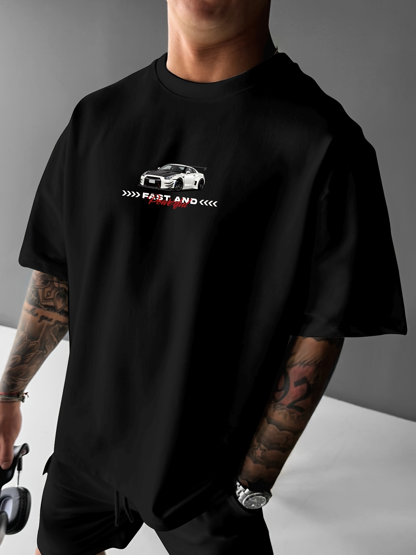 Mens Summer Pattern T-shirt Fa - Men'S Fashion Now recension och pris