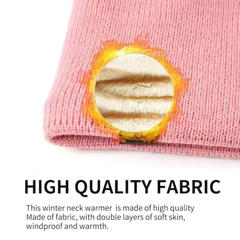 Winter Warm Knitted Neck Scarf - Men Scarf Wool recension och pris