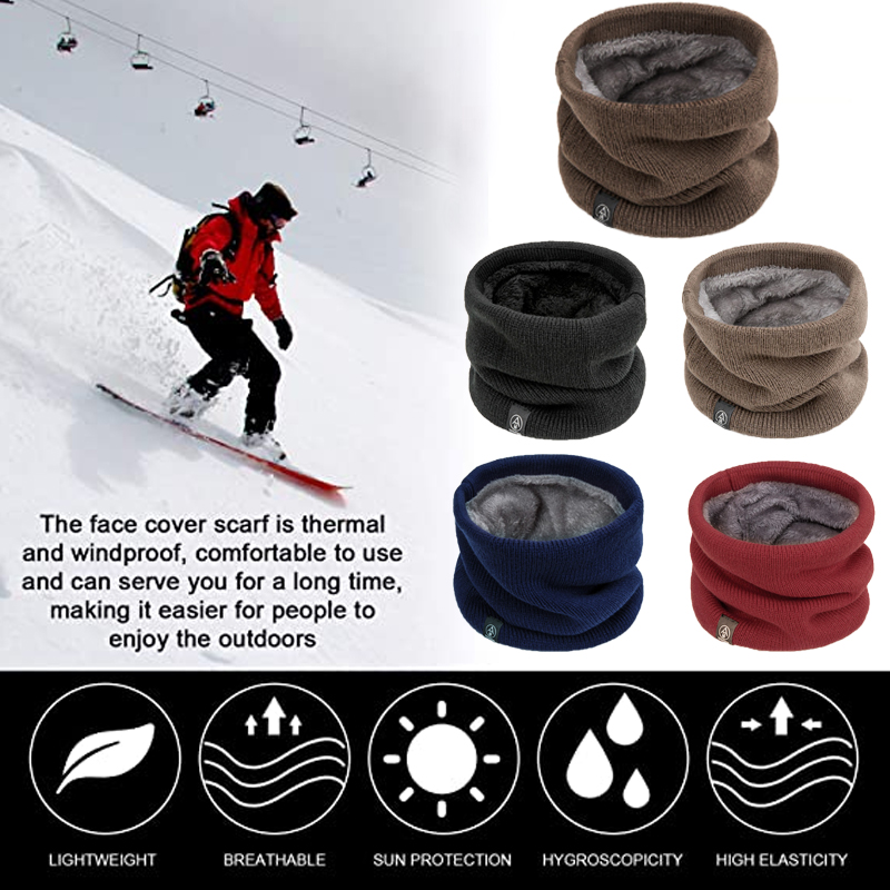 Winter Neck Warmer Double Laye - Men'S Fashion Line recension och pris