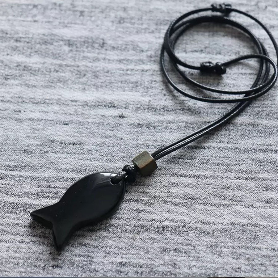 Vintage Natural Black Obsidian - Men'S Fashion Today recension och pris