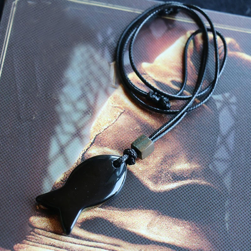 Vintage Natural Black Obsidian - Men'S Fashion Today recension och pris