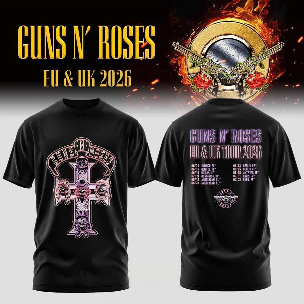 Guns N Roses EU & UK TOUR 2026 - Men'S Fashion Uk recension och pris