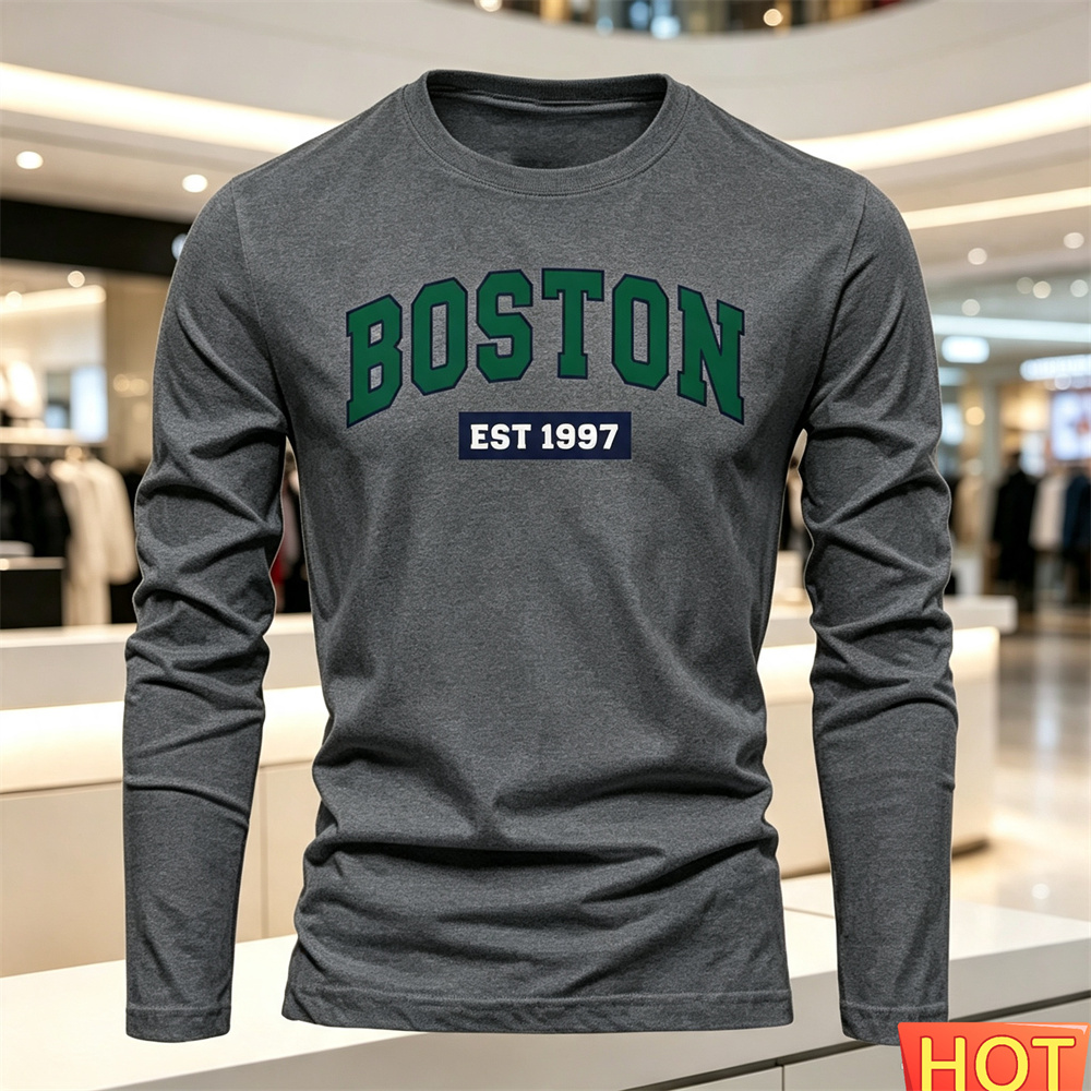 Autumn Summer Men's long sleev - Men'S Fashion Clothing recension och pris