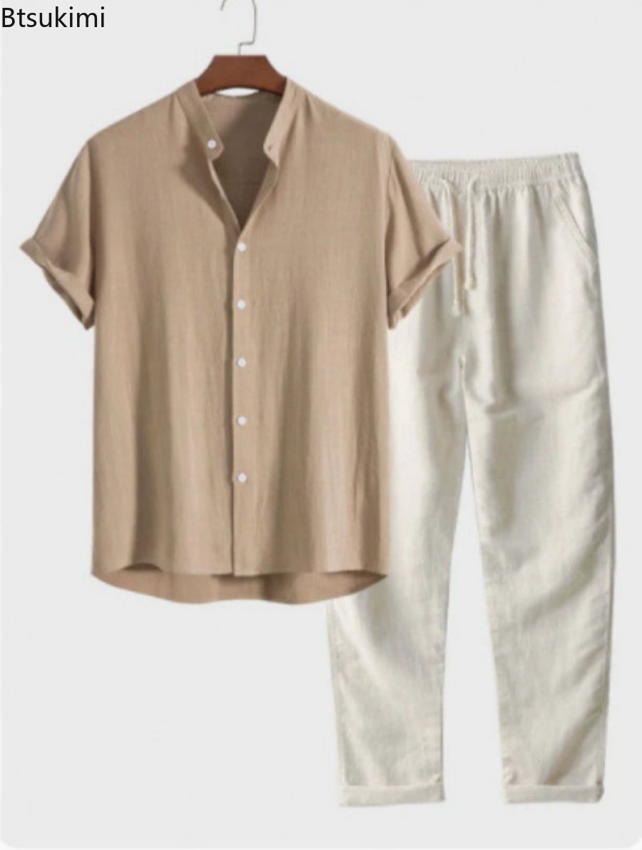 2026 Men's Fashion Solid Beach - Men'S Fashion Pants recension och pris