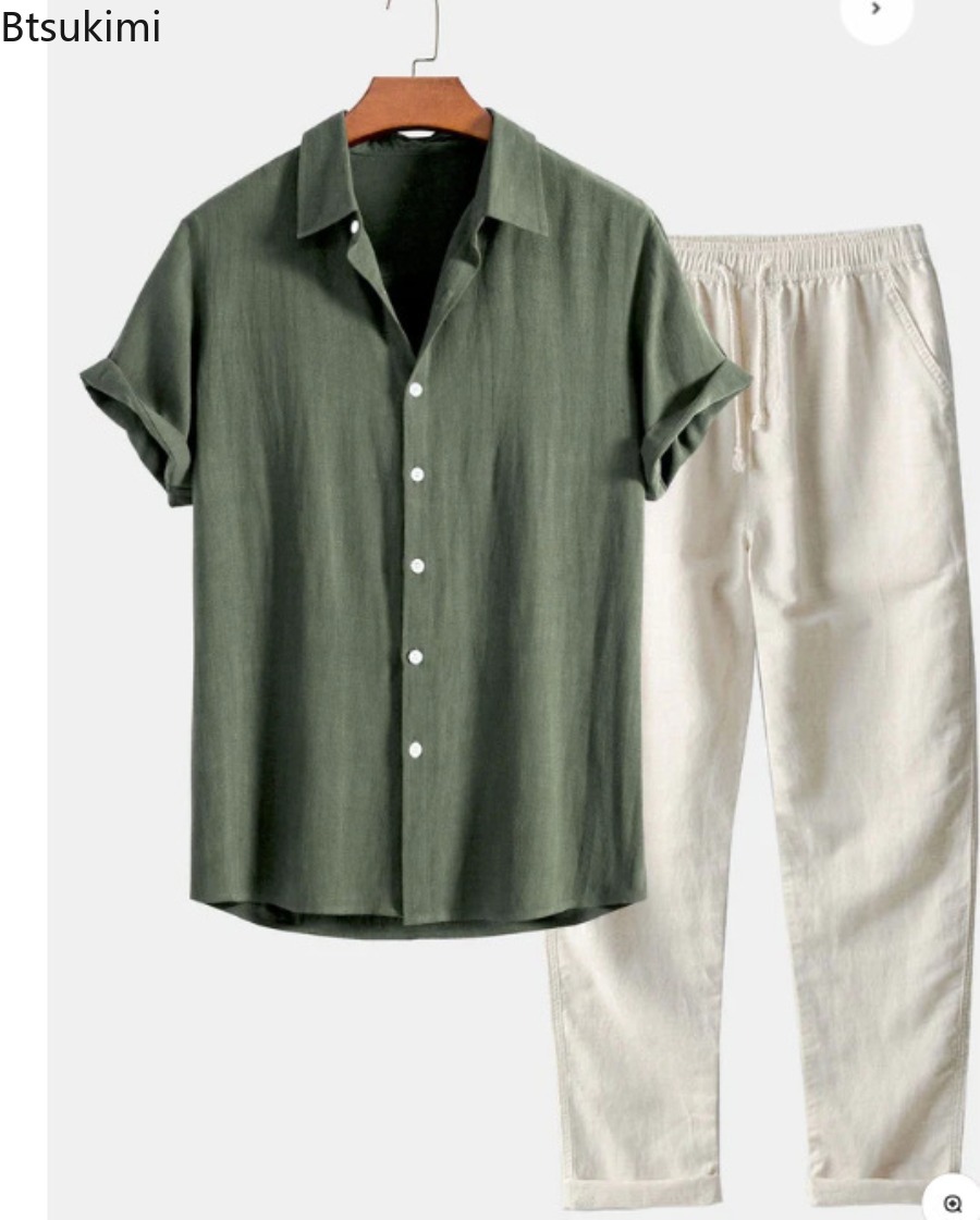 2026 Men's Fashion Solid Beach - Men'S Fashion Pants recension och pris