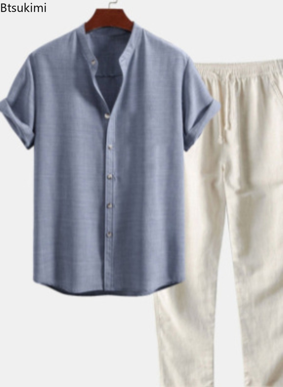 2026 Men's Fashion Solid Beach - Men'S Fashion Pants recension och pris