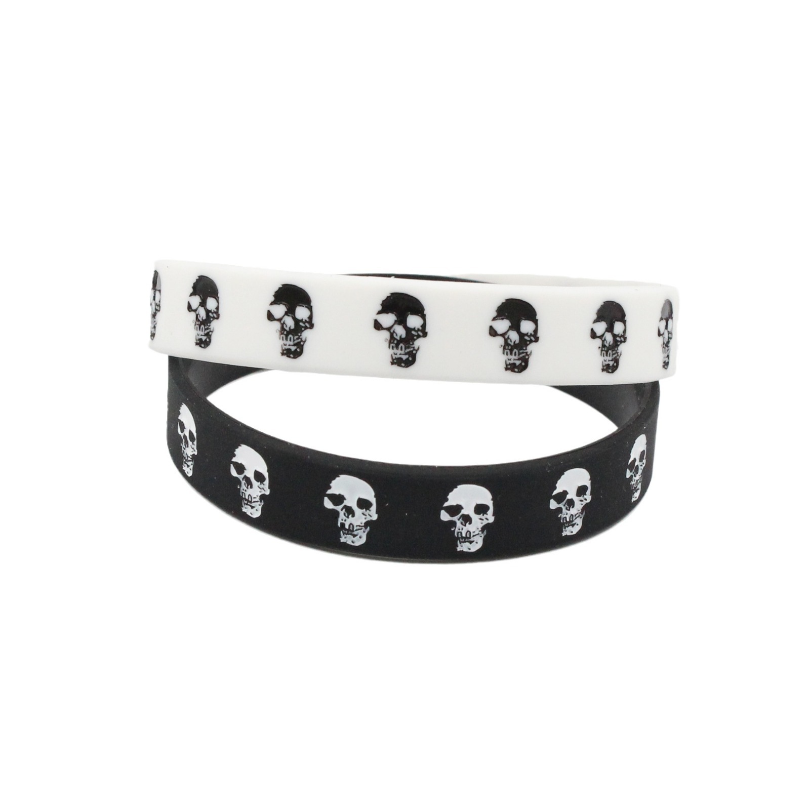 1PC New Casual Skull Silicone  - Men'S Fashion Now recension och pris
