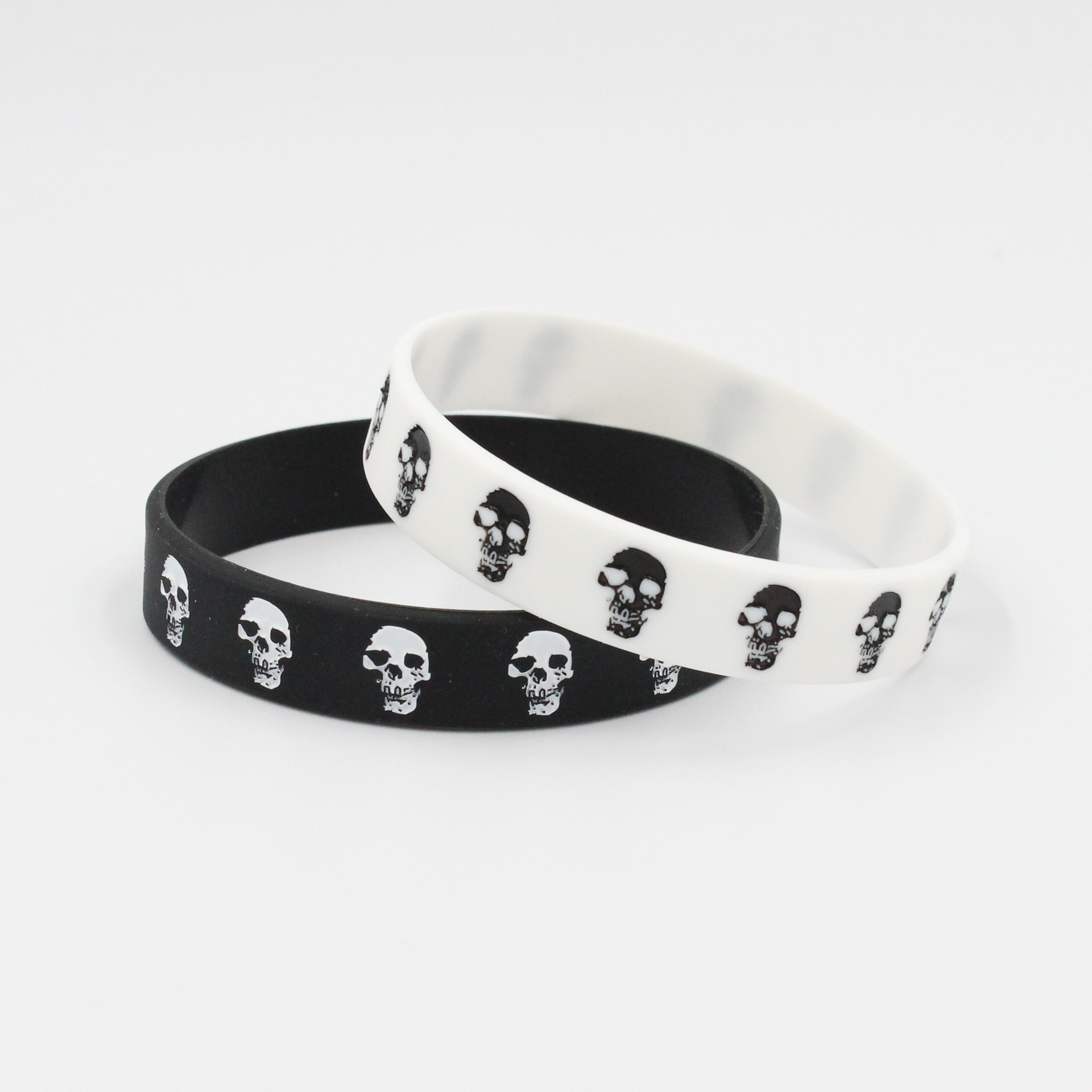 1PC New Casual Skull Silicone  - Men'S Fashion Now recension och pris
