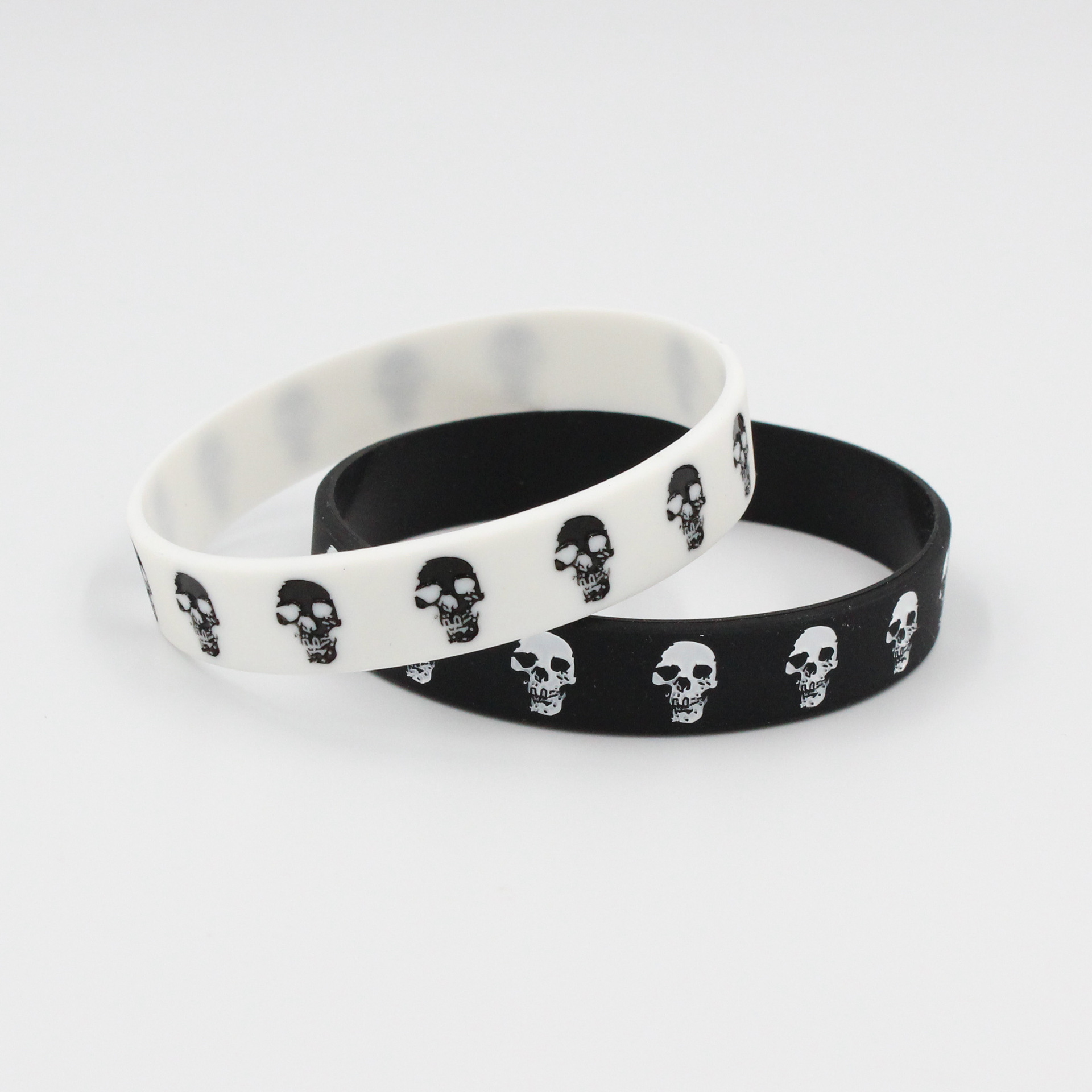 1PC New Casual Skull Silicone  - Men'S Fashion Now recension och pris