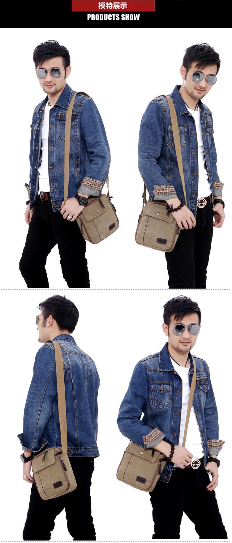 2025 NEW Men's Mags Canvas Bag - Men'S Fashion Mag recension och pris