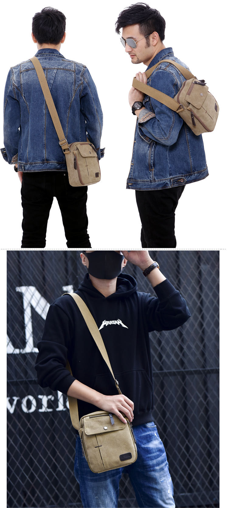 2025 NEW Men's Mags Canvas Bag - Men'S Fashion Mag recension och pris
