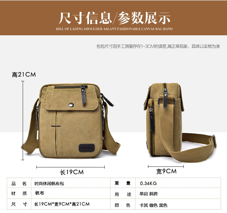 2025 NEW Men's Mags Canvas Bag - Men'S Fashion Mag recension och pris