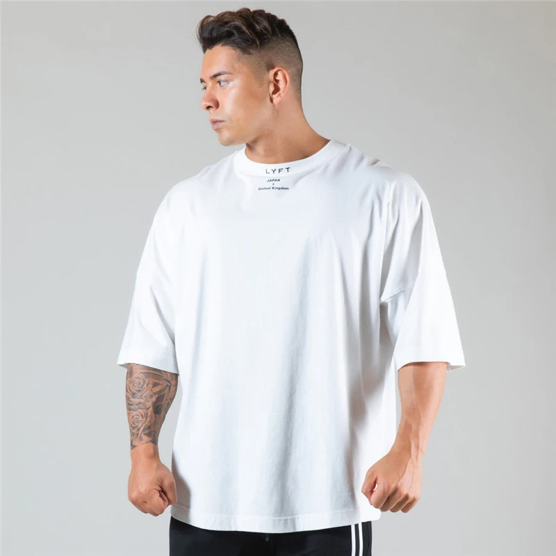 JAPAN&UK Harajuku Gym Shirt Sp - Men'S Fashion Uk recension och pris