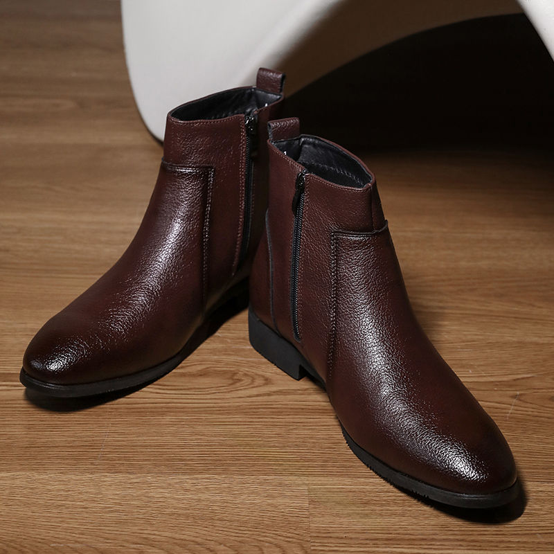 Business Casual Men's Soft Lea - Chelsea Boots Men recension och pris
