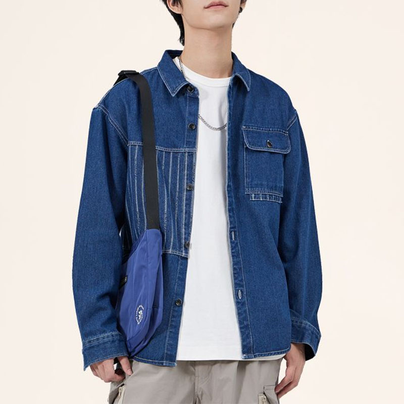 Men Korean Chic Turn-down Coll - Men'S Fashion Now recension och pris