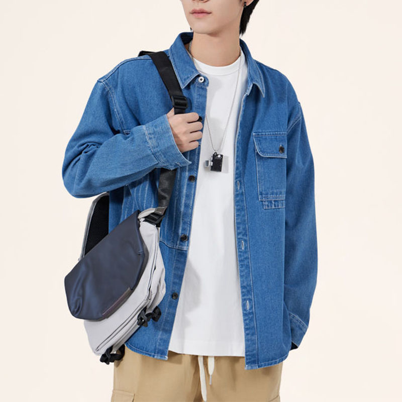 Men Korean Chic Turn-down Coll - Men'S Fashion Now recension och pris