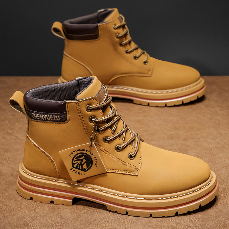 Fashion Men's High‑Top Boots,  - Men'S Fashion Hiking Boots recension och pris