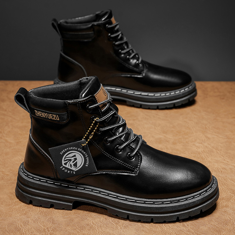 Fashion Men's High‑Top Boots,  - Men'S Fashion Hiking Boots recension och pris