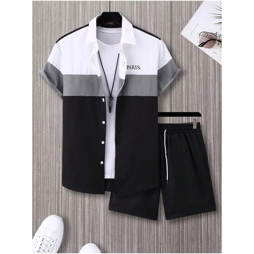 Men's Fashion Suit Blue And Wh - Men'S Fashion Course recension och pris