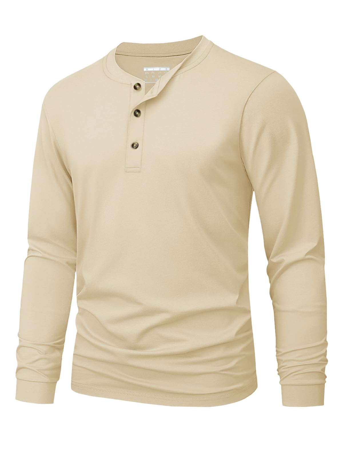 Men's Henley T-Shirt Simple So - Men'S Fashion Clothing recension och pris