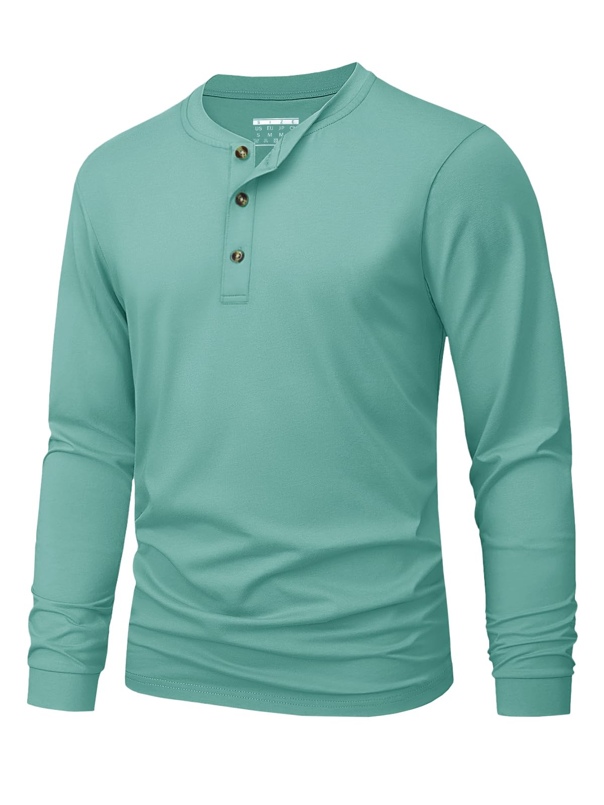 Men's Henley T-Shirt Simple So - Men'S Fashion Clothing recension och pris