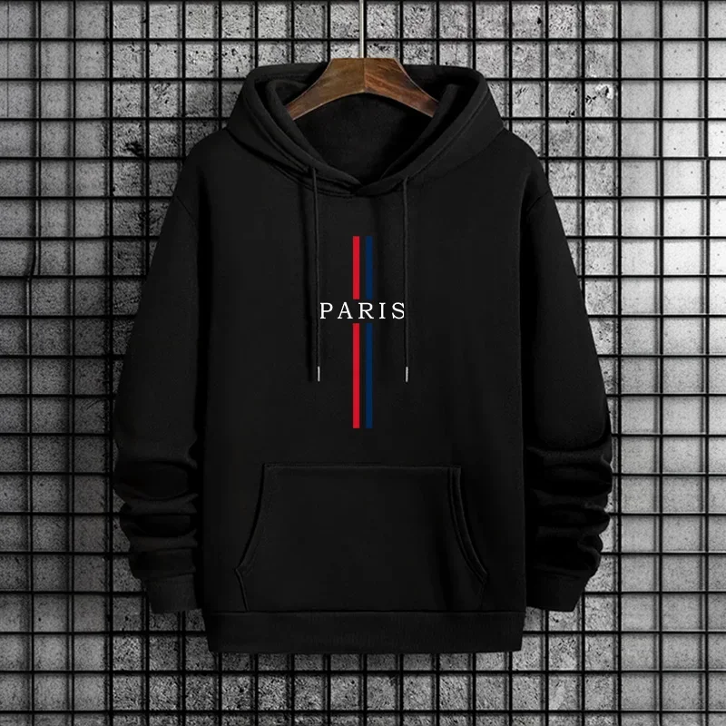 Paris Print Mens Fashion Hoodi - Men'S Fashion Paris 2025 recension och pris