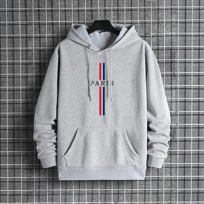 Paris Print Mens Fashion Hoodi - Men'S Fashion Paris 2025 recension och pris