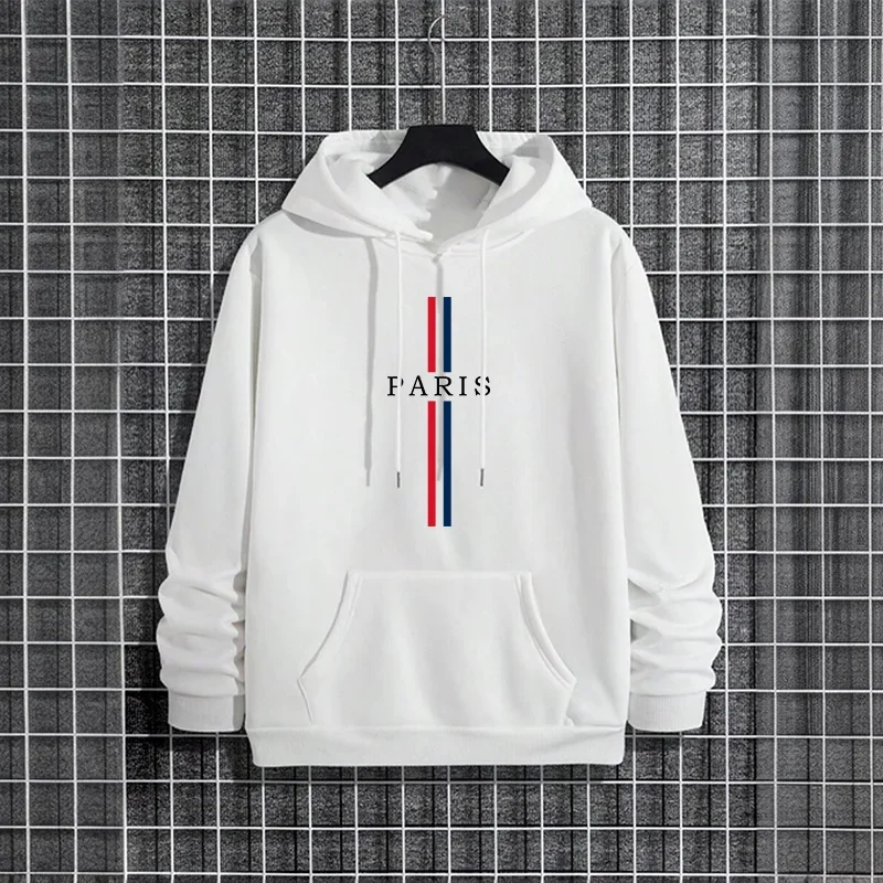 Paris Print Mens Fashion Hoodi - Men'S Fashion Paris 2025 recension och pris