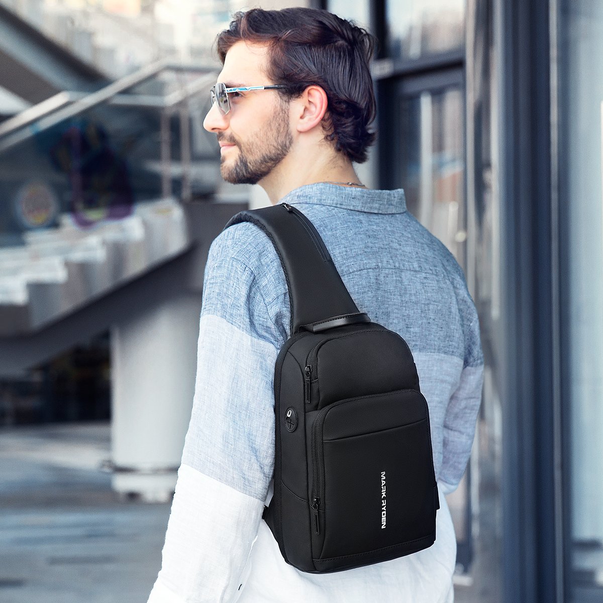 Mark Ryden Anti-thief Crossbod - Men'S Fashion Bag recension och pris