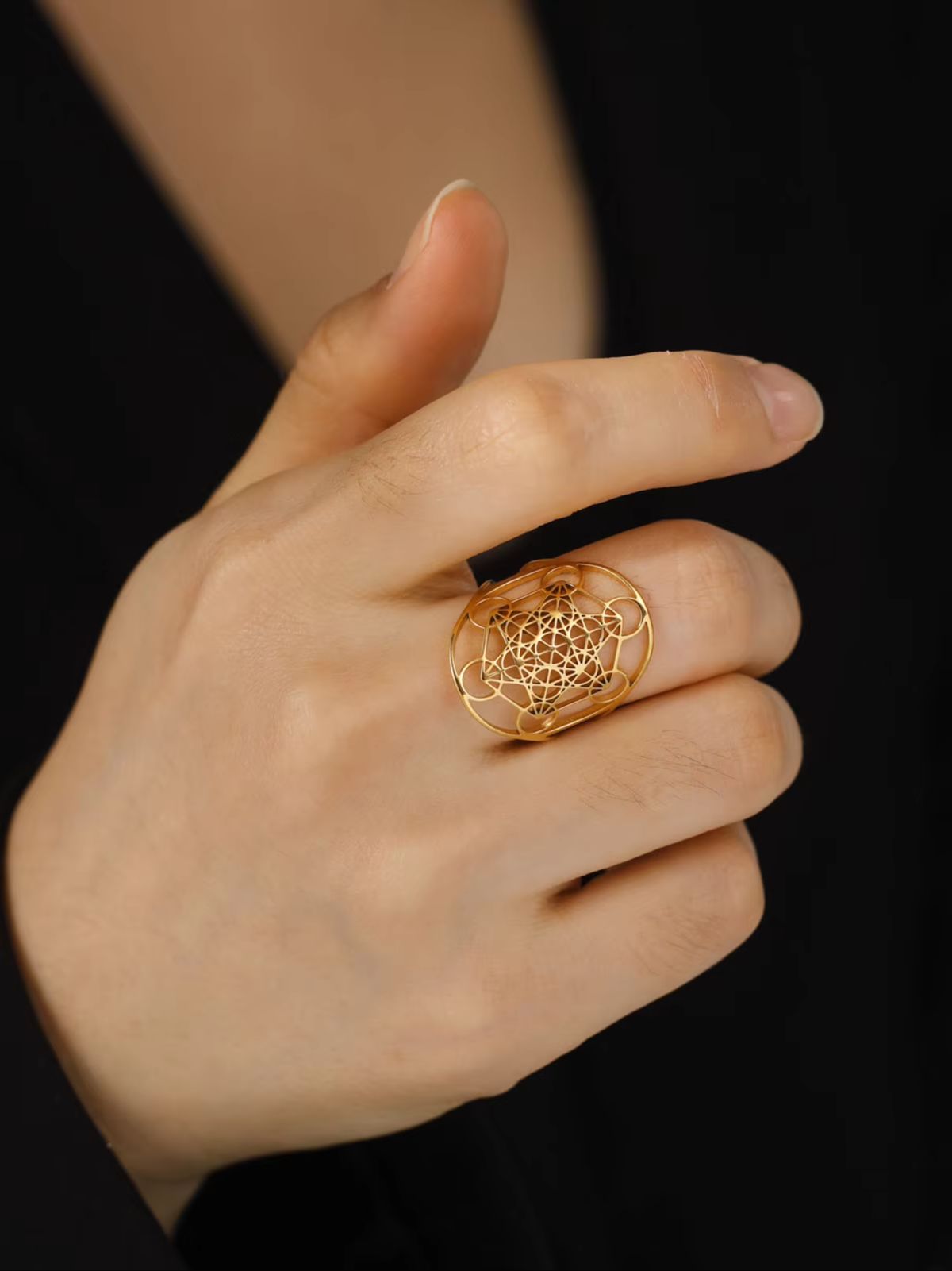 Unift Sacred Geometry Ring Met - Men'S Fashion Today recension och pris