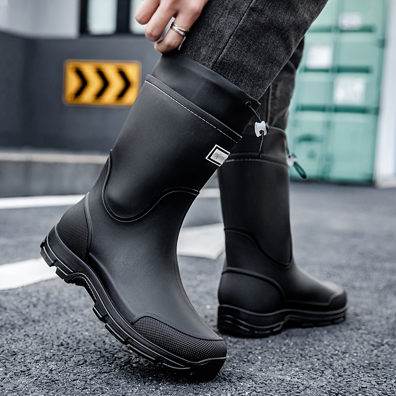 Men waterproof Rain Boots Mid  - Men'S Fashion Hiking Boots recension och pris