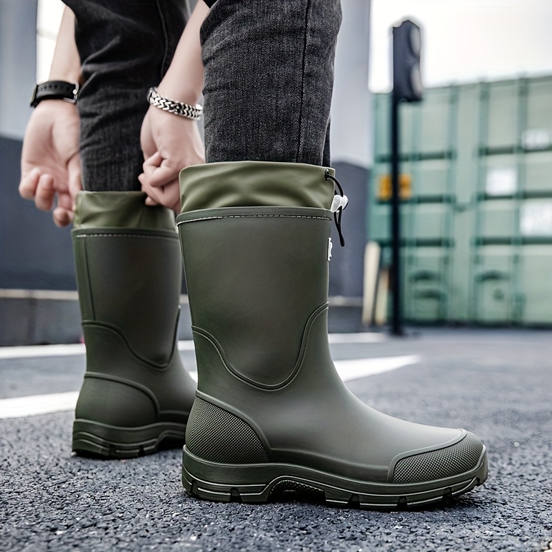 Men waterproof Rain Boots Mid  - Men'S Fashion Hiking Boots recension och pris