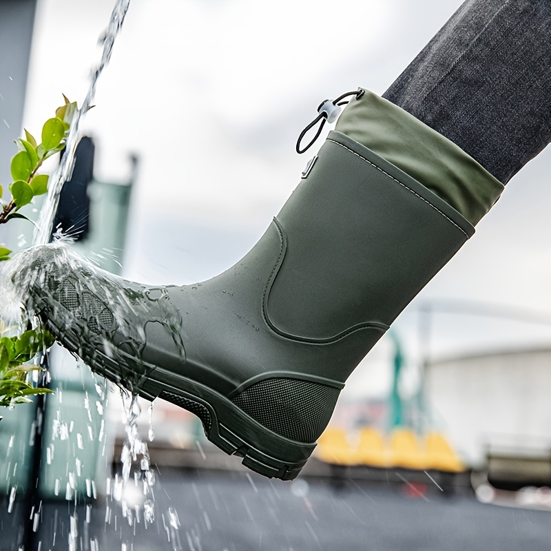Men waterproof Rain Boots Mid  - Men'S Fashion Hiking Boots recension och pris