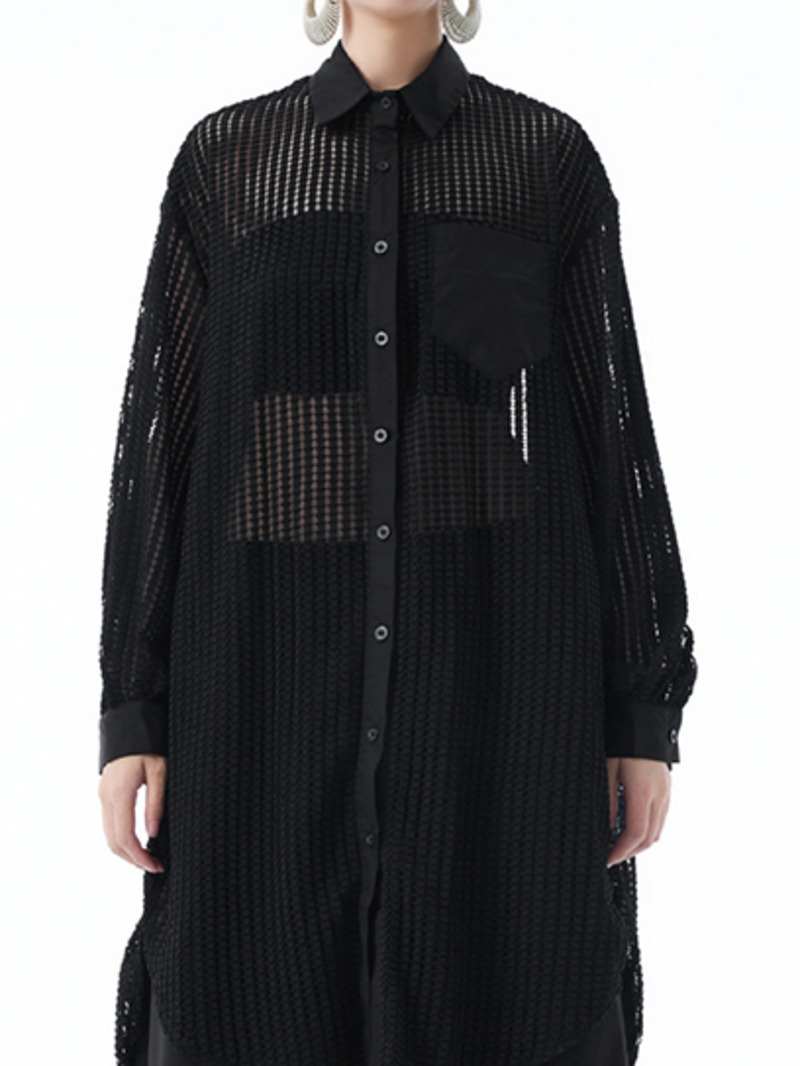 Women Hollow Grid Black Out Bi - Men'S Fashion Easter recension och pris